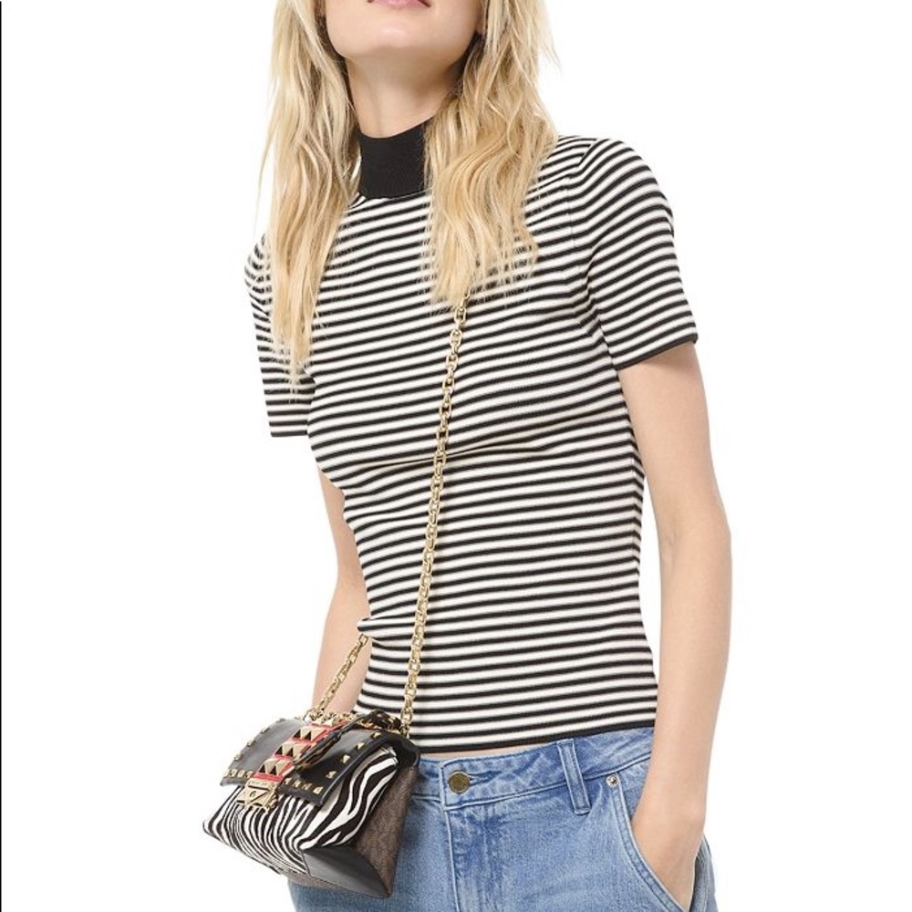Michael Kors Mock Neck Top